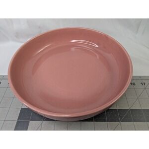 Bauer Los Angeles Ceramic Pink Round Serving Bowl 10.75 Inch